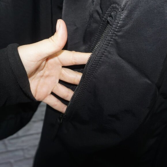 Eileen Fisher Black Coat XS - Picture 3 of 10